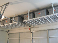 Side overhead rack