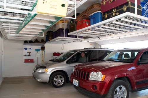 Overhead storage installation